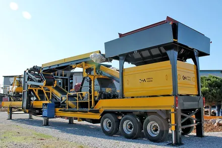 Mobil Tersiyer Kırıcı (Kum Makinası)