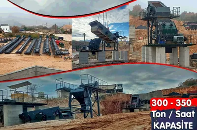 PDK 01 Sabit Taş Kırma Eleme Tesisi Kurulumu