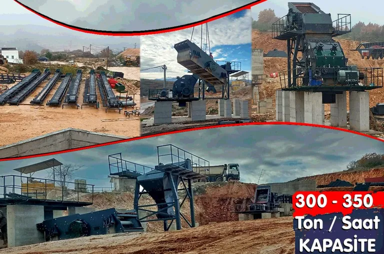 Montage de l'installation fixe de concassage et de criblage PDK 01 – Macédoine