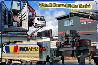 Export einer Granit-Brech- und Siebanlage mit 300 Tonnen pro Stunde – Rumänien