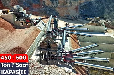 Installation of a 500 TPH Stone Crushing and Screening Plant