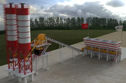 Stationary Batching Plant
