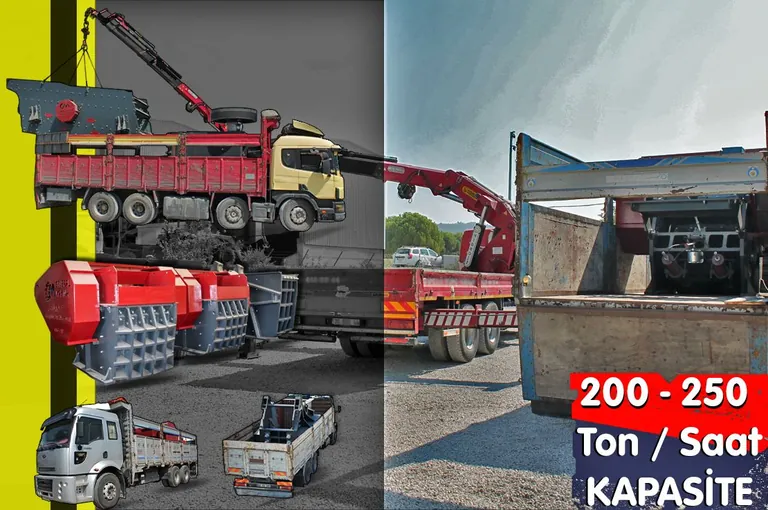 Stationary Bauxite Crushing and Screening Plant Transport