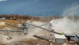 Planta Fija de Trituración y Cribado de Piedra - Macedonia