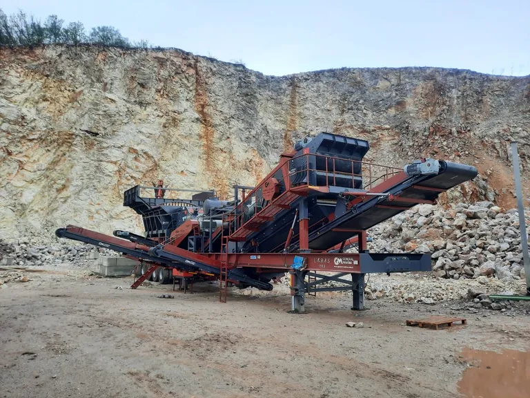 Serbien GNR 02 Mobile Brechanlage 180-250 t/h | General Makina
