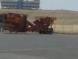 100 t/h capacity mobile crusher for Saudi Arabia