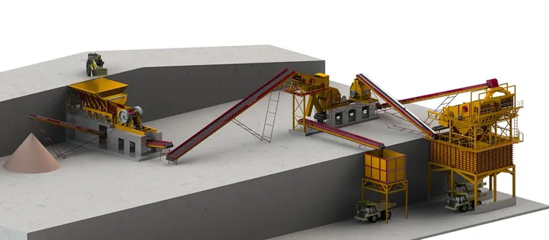 Stone Crushing and Screening Plant Production – Basalt