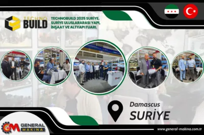 TECHNOBUILD 2025 Suriye Fuarını Tamamladık