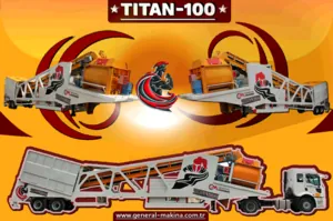 Titan - 100 Mobile Concrete Batching Plant Shipment