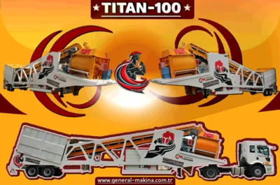 Titan - 100 Mobile Concrete Batching Plant Shipment