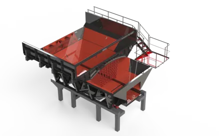 Vibrating Rock Feeder