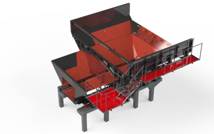Vibrating Rock Feeder