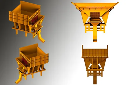 Vibrating Rock Feeder