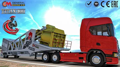 M-Titan 100 Mobile Concrete Plants 2021