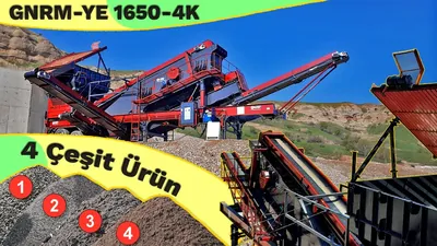 GNRM YE 1650 4K Mobile Washing and Screening Plant Installation Completed