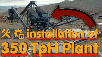 350 t/h Crushing and Screening Plant - Algeria
