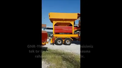 GNR-YM1650 Mobile Washing and Screening Plant