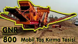How Does GNR 800 Double Chassis Mobile Stone Crushing and Screening Plant Work?