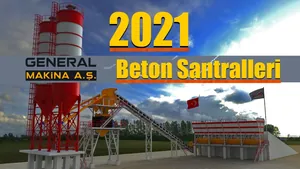 Centrales à béton fixes General Makina 2021