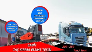 Dolomit-Brech- und Siebanlage 200-250 t/h